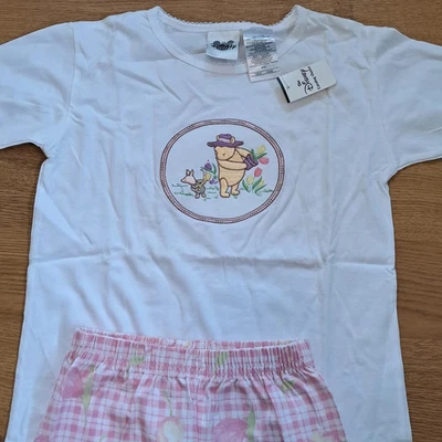 Camiseta Vintage Catálogo Disney Winnie the Pooh & Piglet Tulipanes 6/6X ++ LEER ++ - Imagen 1 de 4