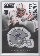 2015 Score Rookie Helmets Randy Gregory #13 1h1