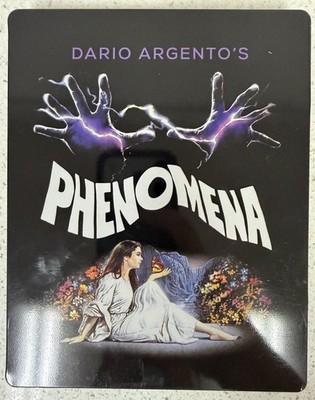 Phenomena (Blu-ray/CD, 1985) *Out of Print Steelbook* *Dario Argento* *Synapse*