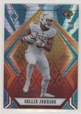 2020 Panini Phoenix Rookies Fanatics Fire Burst Collin Johnson #174 02fo