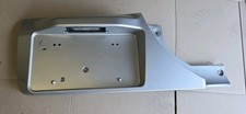 2005-2010 Toyota Rav 4 Rear Tail Gate License Plate Trim Molding Silver Oem.