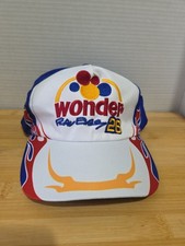 NEW Ricky Bobby #26 Wonder Bread Talladega Nights Cap Hat Racing Flames  Nascar