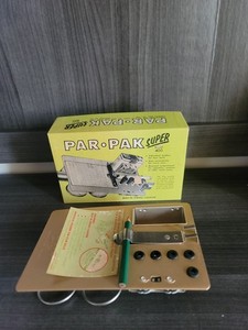 Par Pak Super 400 - Vintage Aluminum Golf Scorecard Holder  