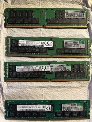 32gb ddr4 pc4 2Rx4 2666 ecc rdimm HPE PN:840758-091