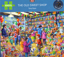 500XL 'The Old Sweet Shop' - 504 Large Piece Jigsaw - Gibsons - Good