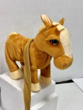 Interactive Plush Horse Toy Pony Animated Walking Singing 12x12” 3-AA