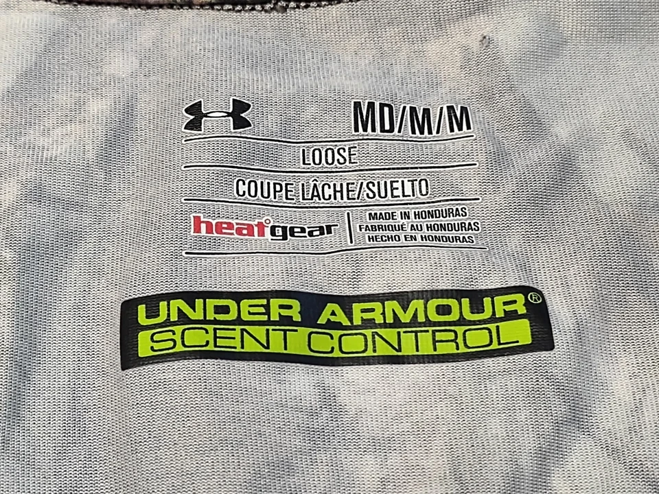 Under Armour Real Tree Scent Control Quarter Zip Pullover - Camo - Medium - Image 3 of 4