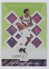 2018-19 Panini Status Rookie Credentials Green Gary Trent Jr #1 h8k
