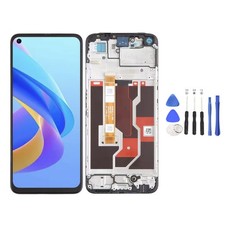 Für OPPO A76 4G CPH2375 LCD Display mit Rahm...