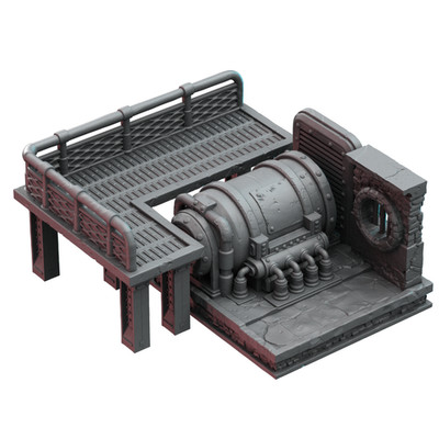 C27 -  NYC S. Power Generator Terrain (40mm Marvel Crisis Protocol/ Heroclix)