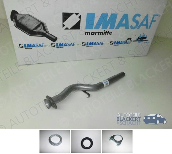 Imasaf Auspuff Mittelrohr MSD für Fiat UNO (146A) 1.0/1.0 I.E-image