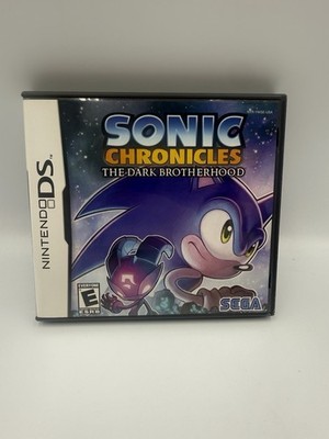 Sonic Chronicles: The Dark Brotherhood (Nintendo DS, 2008) 3DS