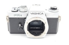 Yashica FR II 35mm SLR Camera Body, Chrome for PARTS or REPAIR