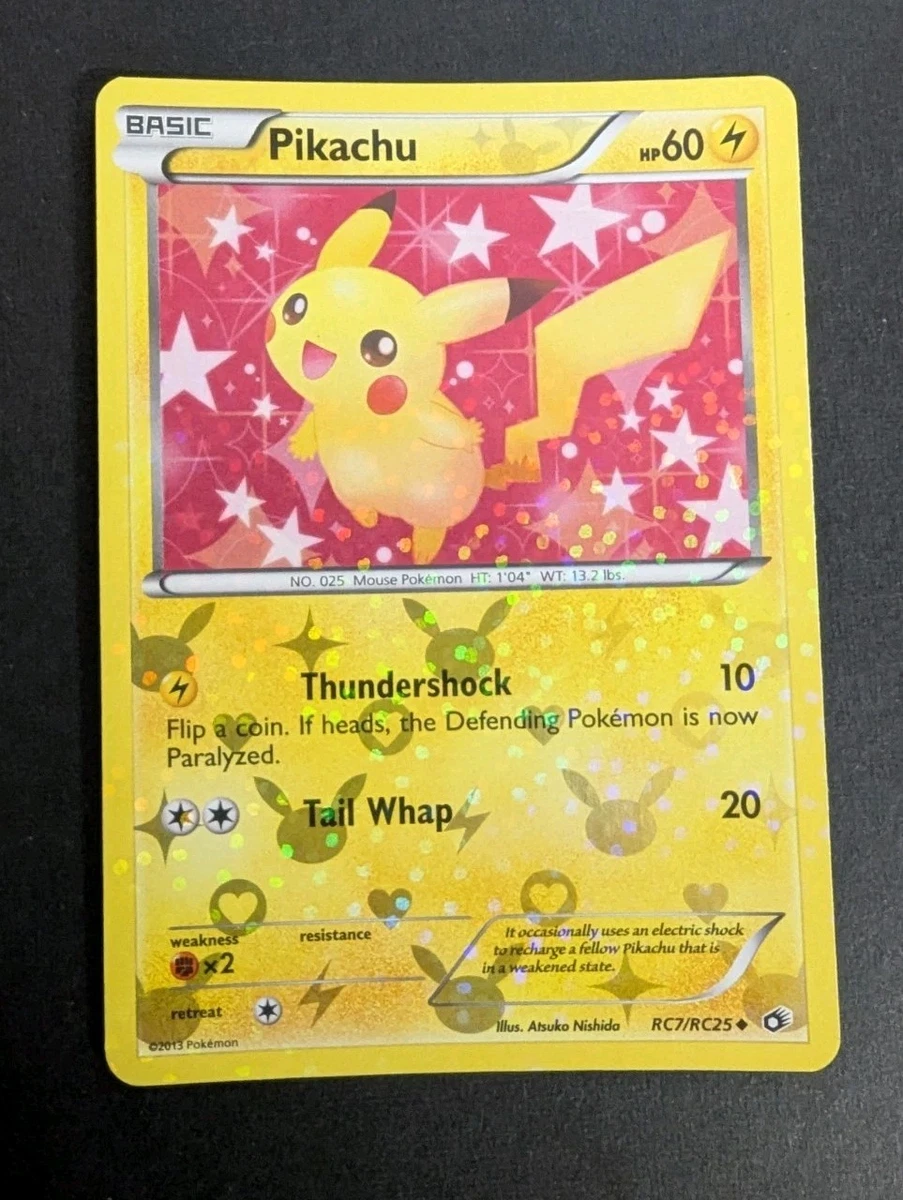 【ARS AU 真贋鑑定】英語版ピカチュウ Pikachu RC7/RC25 Pikachu Pokémon TCG Legendary Treasures Individual Collectible