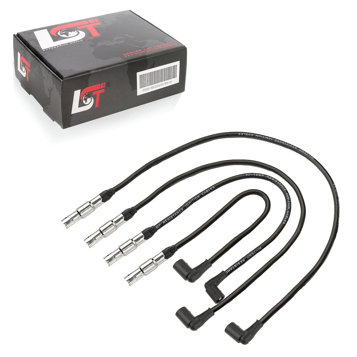 Ignition Cable Set 4 Cables For AUDI A3 8L 8P A4 B5 B6 B7 1.6L