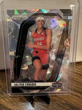2024 Panini Prizm WNBA - Aaliyah Edwards #142 Cracked Ice Prizm (RC)