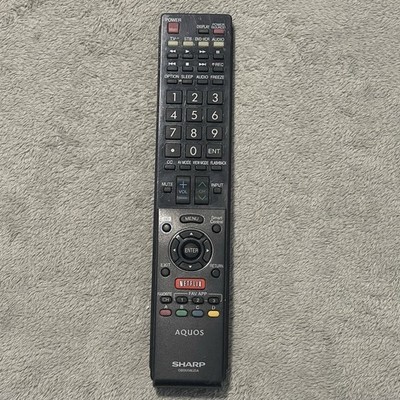 Sharp Aquos Remote Control GB005WJSA Smart Central Netflix