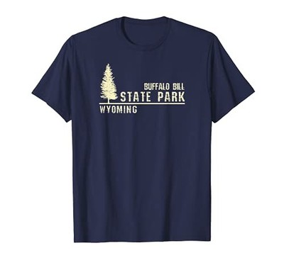 WY Souvenir - Wyoming Buffalo Bill State Park T-Shirt von JP