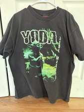 90s Star Wars Yoda T Shirt Jedi Master Size 2xl Made In USA Vintage red tag rare