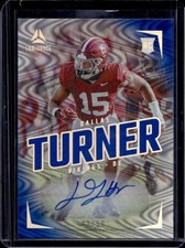 2024 Panini Luminance Dallas Turner Auto RC Blue #/50 Vikings Rookie