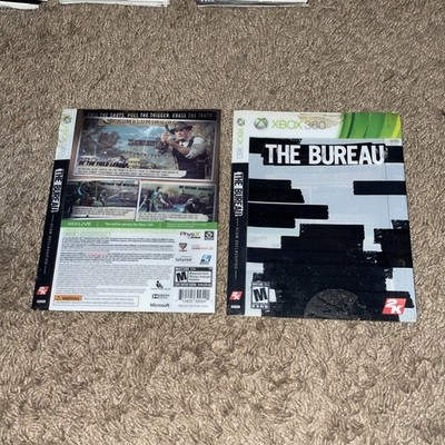 The Bureau XCOM Declassified REPLACEMENT SLIPCOVER ONLY Xbox 360 Org.Sleeve OOP
