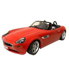 Voiture 1/18 Bburago Bmw Z8 Rouge Roadster Collection Miniature Burago bon état