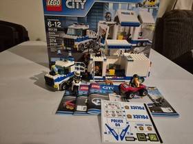 Lego City, Mobile Command Center 60139-Complete with Manuals & Stickers