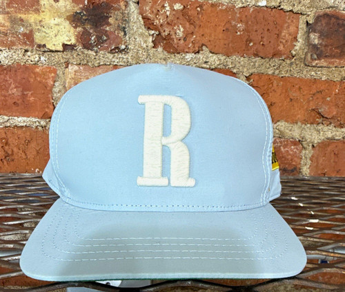 Rhude Snapback Hat Embroidered "R" Front Logo Side Patch Green Under Brim