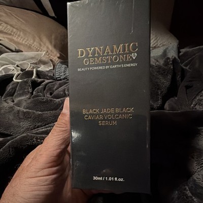 Dynamic Gemstone Black Jade Black Caviar Volcanic Anti-Aging Serum 30ml