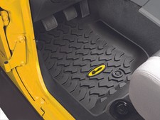 51500 01    Bestop 5150001 Floor Liners For Front Seats For 2007 2013 Wrangler