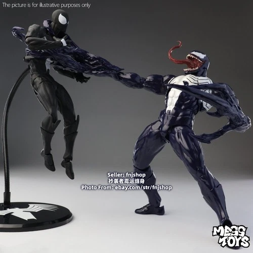 Mess Toys Lethal Neighbor Symbiote Suit Venom 1/12 Action Figure Model US STOCK image 23