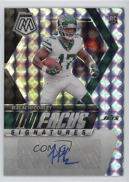 Malachi Corley Panini Mosaic in Focus Signatures #IFMCY Base