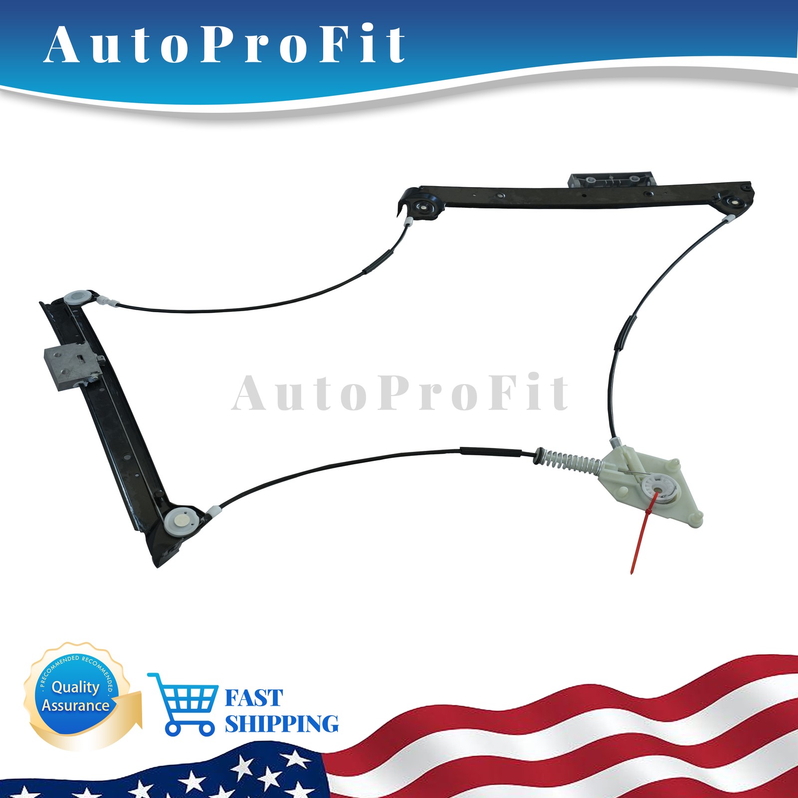 Front Left Window Regulator For 04-18 Bentley Continental GT Coupe 3W0837401J US