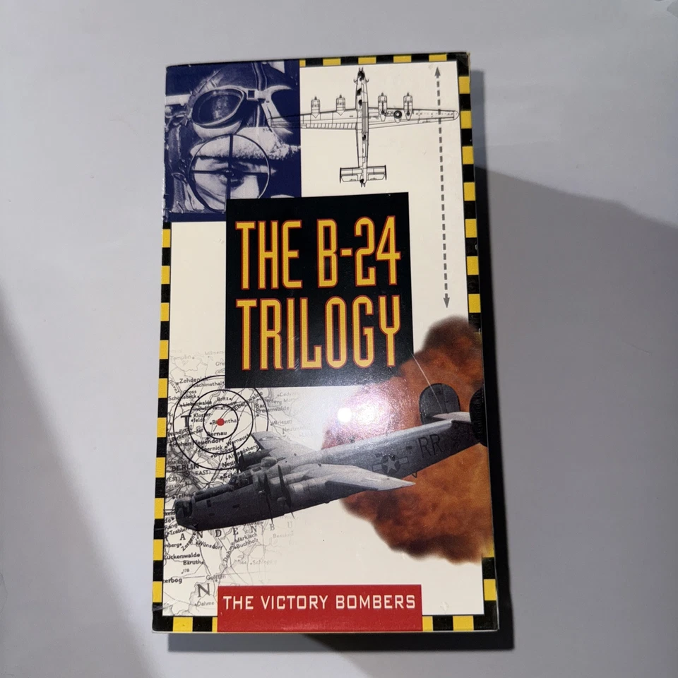 The B-24 Trilogy: The Victory Bombers VHS 3-Tape Box Set Admiral Ernest J. King - Image 3 of 4