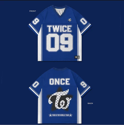 TWICE JERSEY FOR ONCE KPOP OUTFIT WORLD TOUR CONCERT TWICE MISAMO
