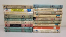 Lot 18 Vintage Random House Landmark US History Books Hardcover Children