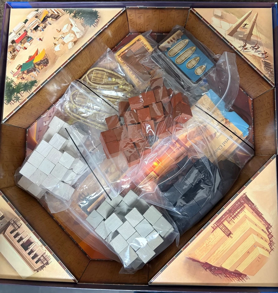 Imhotep Builder of Egypt Board Game Kosmos 692384 100% Complete - Image 2 of 3