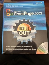 Microsoft  Office FrontPage  2003 Inside Out W/ CD Included by Jim Buyens