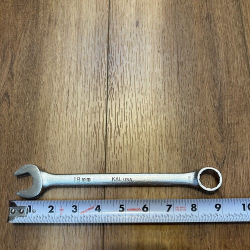 KAL 18MM Metric Combination Wrench 12 Point USA - Picture 4 of 6