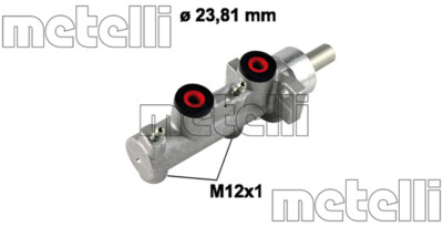 METELLI 05-0600 BRAKE MASTER CYLINDER FOR AUDI SEAT SKODA VW VW (FAW)