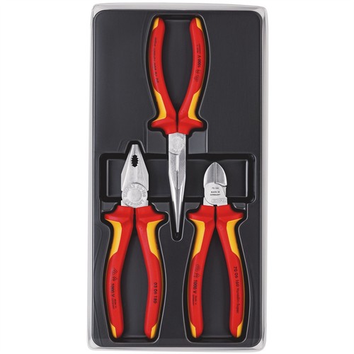 Knipex 44948 00 20 12 VDE Plier Assembly Pack 3 Piece - Picture 2 of 2