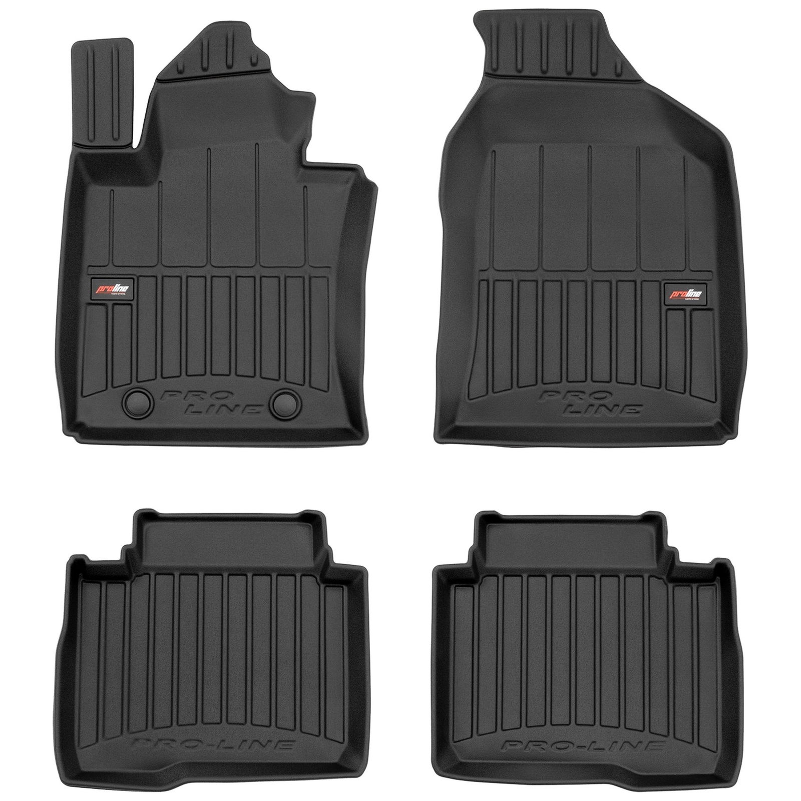 Tapis de sol SsangYong Musso Frogum en TPE noir sur mesure pour modèles dès 2018