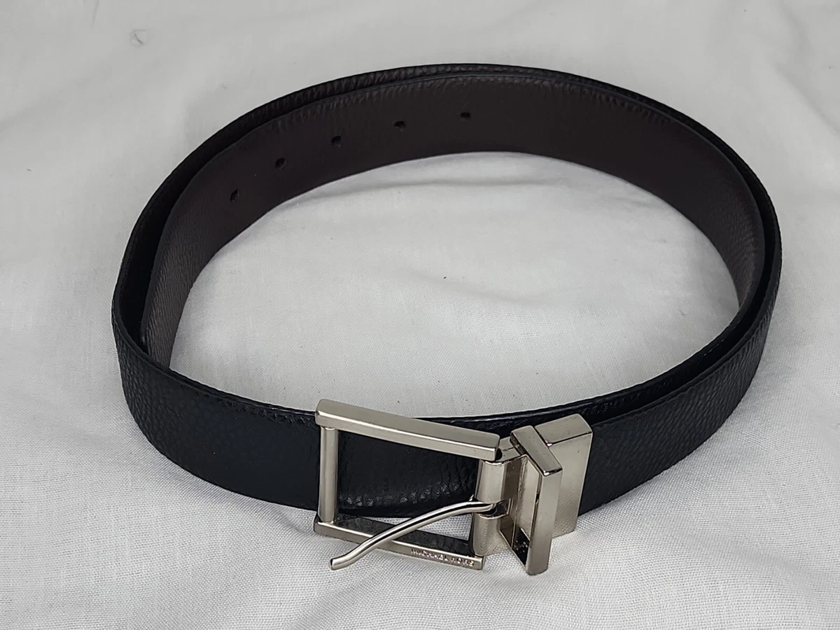 Signature leather belt