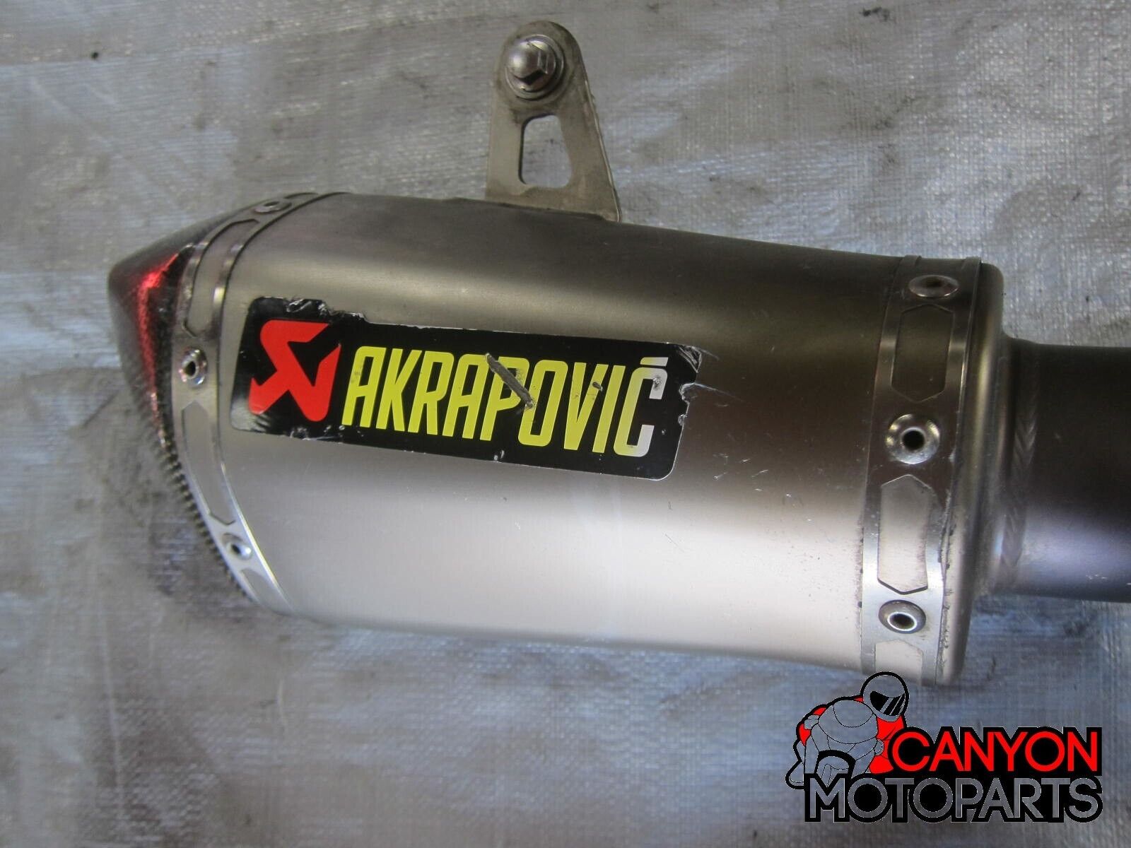 16 17 18 19 20 Kawasaki ZX10R ZX10 Akrapovic Slip On Exhaust 