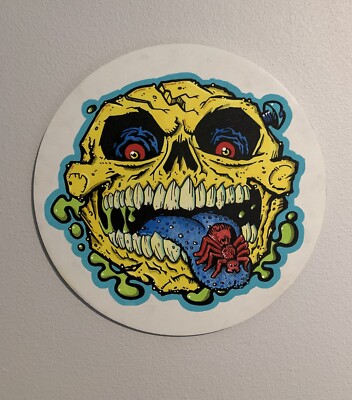 Madballs Custom Painting Art character Retro 80's Skull Face
