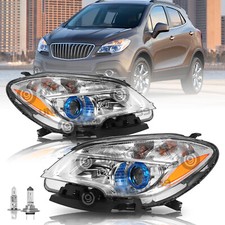 For 2013-2016 Buick Encore Projector FACTORY Headlights Assembly w/ Bulbs 13-16