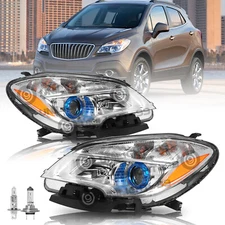For 2013-2016 Buick Encore Projector FACTORY Headlights Assembly w/ Bulbs 13-16