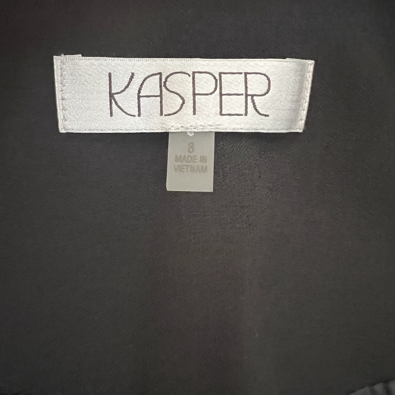 KASPER Polyester Elastane Blazer Size 8 Yellow Bl… - image 7