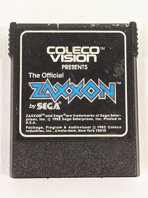 Lot De 4 Jeux Colecovision : Carnival, Antarctic Adventure, Zaxxon, Time Pilot