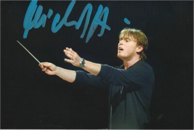 Opera Classic Conductor MICHELE MARIOTTI - Hand Signed 15x10 cm photo Autograph